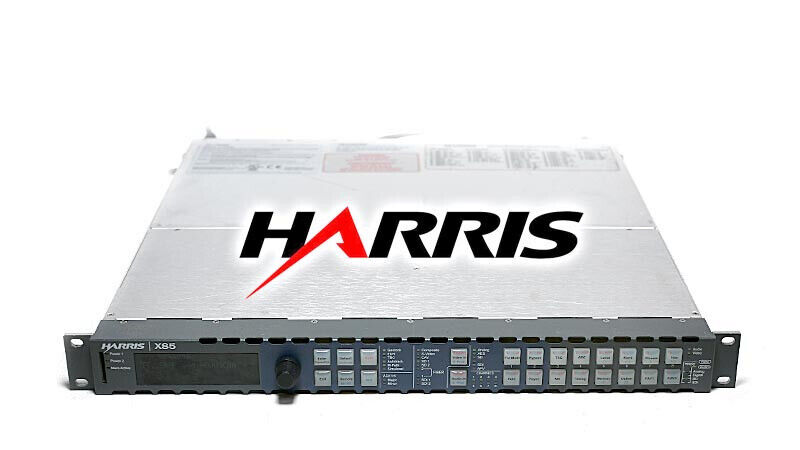 Harris X85hd-av-2ps Frame Synchronizer Up/down/cross Converter Fiber X85