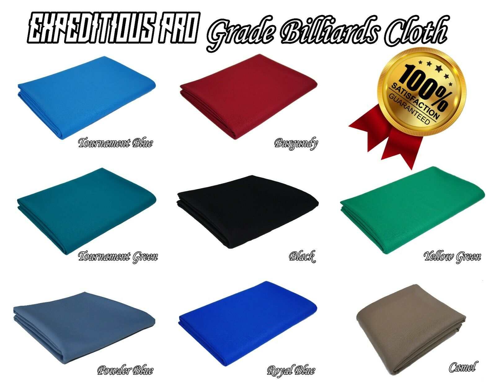 Expeditious Pro Worsted Pool Cloth-fast Speed High Accuracy Pre-cut Bed And Rail
