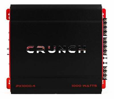 Crunch Px-1000.4 4 Channel 1000 Watt Amp A/b Class Car Stereo Power Amplifier