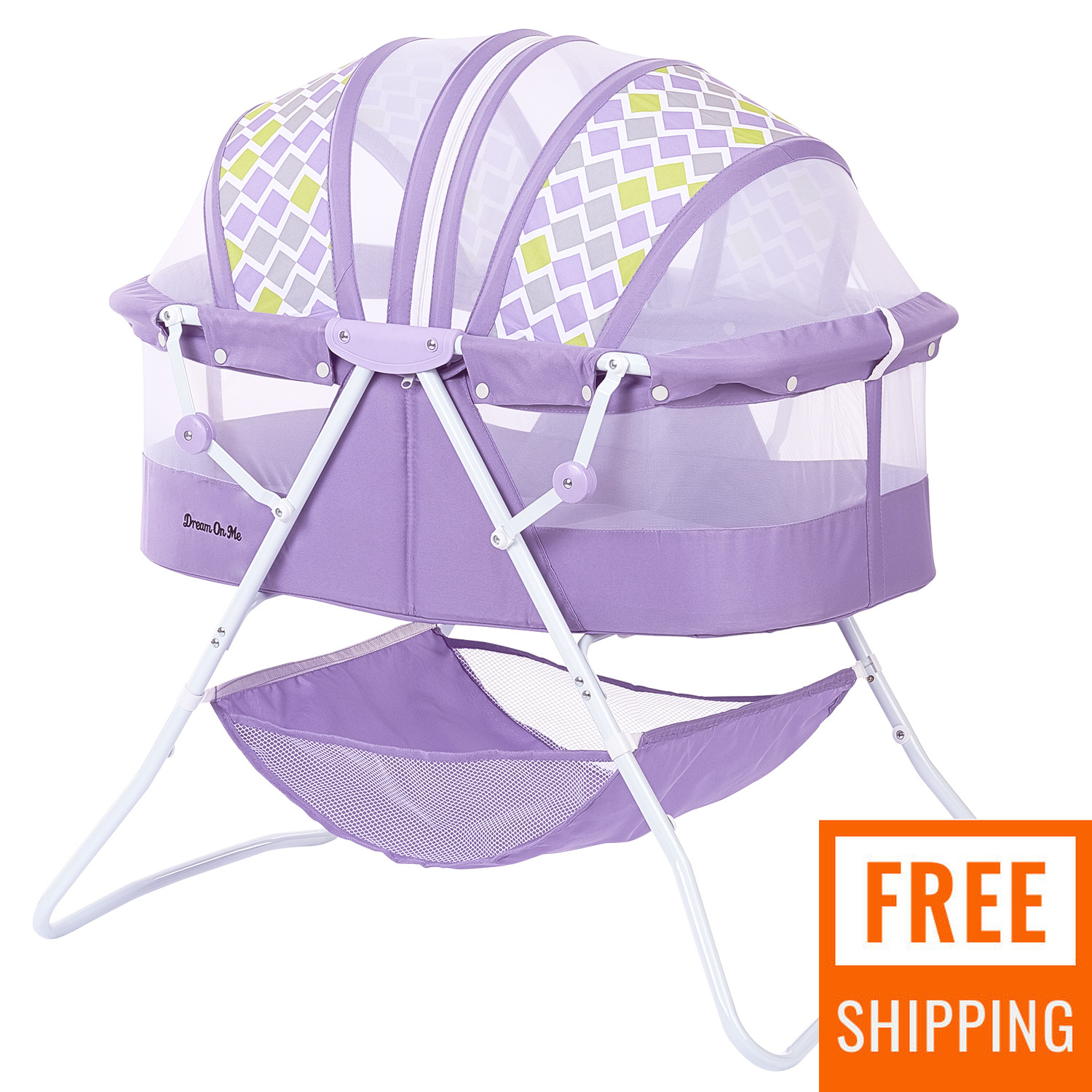 Baby Bassinet Infant Nursery Crib Basket Sleeper Bed Cradle Foldable Portable