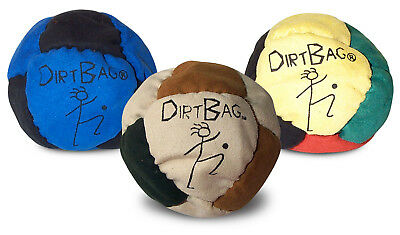 Dirtbag Footbag Hacky Sack Sand Filled - Pack Of Three